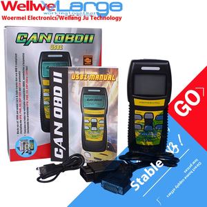 Pembaca kode OBD2 U581 <span class=keywords><strong>CAN</strong></span> <span class=keywords><strong>BUS</strong></span> terbaru, alat pemindai diagnostik Data langsung Multi bahasa untuk mobil untuk sebagian besar model - Product Image 2