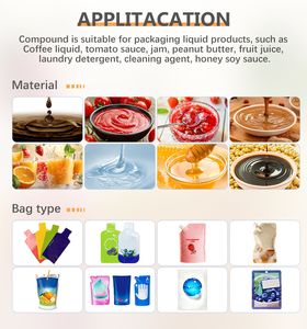 Premade Bag Doypack Filling Machines for Liquid Cream Paste Shampoo Lotion Sauce Food <b>Packing</b> Line - Product Image 6
