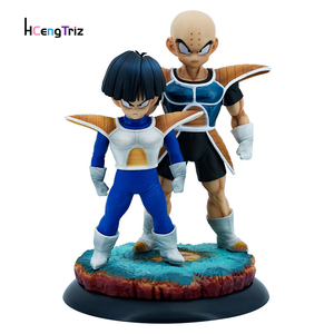 Venta caliente adornos <span class=keywords><strong>de</strong></span> Anime cuidadosamente seleccionados Dragon Balls Z artesanía modelo estatua declaración Guerrero Gohan Kuririn figura PVC - Product Image 1