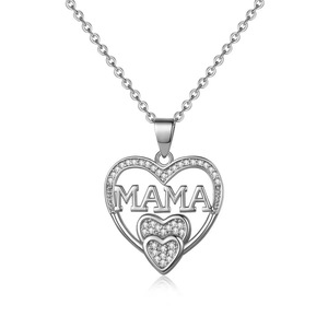 Collier Pendentif Cœur Polyvalent Plaqué Or 18K en Cuivre, Tendance et Polyvalent, Idéal pour la Fête des Mères - Meilleure Vente Transfrontalière - Product Image 6