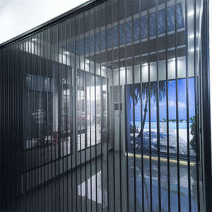 Struttura in lega di alluminio del foglio di alluminio maglia zanzariera insetto pieghettato maglia resistente insetto schermo <span class=keywords><strong>per</strong></span> porte antifurto - Product Image 6