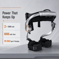 Exosquelette d'assistance à la hanche léger avec un poids net de 2 kg, batterie de 6000 mAh, charge de type C et support de jambe réglable