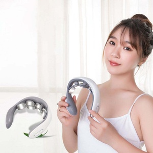 Masseur électrique intelligent pour le cou, le dos et les épaules, soulagement de la douleur au cou, TENS, Shiatsu, pétrissage profond - Product Image 3