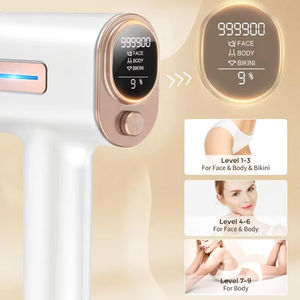 Épilateur IPL à refroidissement par glace saphir personnalisé, 9 vitesses, appareil de suppression des poils au laser, 1 point de congélation pour usage domestique - Product Image 2