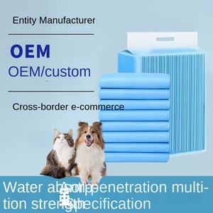 Toptan tek kullanımlık köpek bezi kalınlaşmış bambu kömür emici Pet eğitim malzemeleri yapıştırıcı bez malzeme bezi ped - Product Image 5