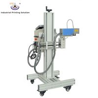 Machine de marquage laser à fibre IPS-LF50 F MG 50 Watt, machine de marquage laser pour bouteilles 1064nm 12000mm/s, emballage pour code de date, code QR
