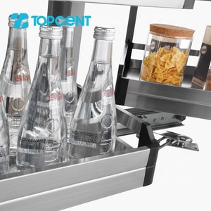 For Topcent Modern Soft Close Stainless Steel <strong>Kitchen</strong> Basket Revolving <strong>Corner</strong> <strong>Pull</strong> <strong>Out</strong> <strong>Storage</strong> Solution for Cabinets - Product Image 5