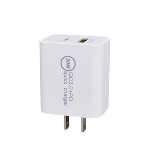 <strong>Best</strong> Selling EU US 20W Fast Charging Adapter <strong>Portable</strong> Dual Ports Type C Wall <strong>Charger</strong> for <strong>iPhone</strong> 12 <strong>13</strong> 14 Samsung PD 3.0 Function - Product Image 2