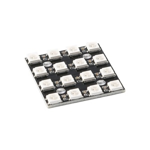 Xinliwei โมดูล WS2812 RGB 5050 4x4 8x8 16 4/16/16/16/25/64 <span class=keywords><strong>LED</strong></span> เมทริกซ์ในตัวสีสำหรับ <span class=keywords><strong>Arduino</strong></span> - Product Image 3