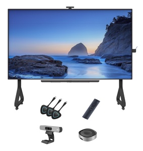 Nouveau <span class=keywords><strong>tableau</strong></span> blanc interactif intelligent Android 4K de 75 pouces avec écran tactile pour l'enseignement et panneau LED de 75 pouces (modèle 2025) - Product Image 1
