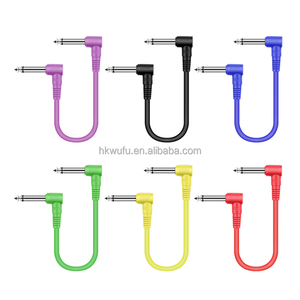 20CM Wholesale Guitar Pedal <b>Cables</b> - Noise-Reducing Shielded Audio <b>Patch</b> <b>Cables</b> High-Quality Frequency Stable Connectors - Product Image 6