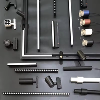 1m 2m 3m 48V Rail conception modulaire monté en surface LED Spot magnétique éclairage sur rail système d'éclairage led rail magnétique