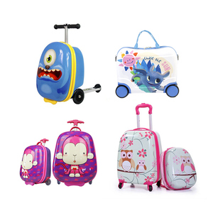Équipez-vous Populaire doux dessins animaux <span class=keywords><strong>dessin</strong></span> animé enfant valise trolley pour enfants - Product Image 1