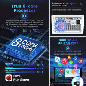 Usine <span class=keywords><strong>pas</strong></span> <span class=keywords><strong>cher</strong></span> Android Radio pour voiture 7/9/10 pouces 2 32/4 64GB écran IPS universel lecteur DVD de voiture 2 DIN écran <span class=keywords><strong>Autoradio</strong></span> - Product Image 2