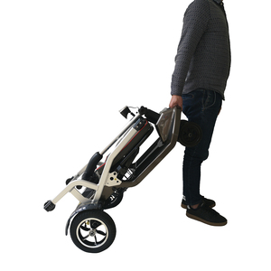 KSM-907 Luxury 4-Wheel All-Terrain Off-Road <b>Foldable</b> Electric <b>Mobility</b> <b>Scooter</b> 400lbs Capacity Lithium Battery 15-30km Range for - Product Image 4