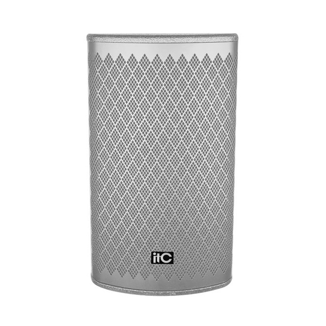 KP -606A 100W Sound Reinforcement Speaker, Integrated 6.5-inch Woofer and 3-inch Tweeter White Appearance Speaker
