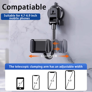 Produits tendance Nouveautés Supports muraux de voiture à bras long pour tableau de bord Accessoires mobiles Support de téléphone Support de téléphone Supports de téléphone de voiture - Product Image 3