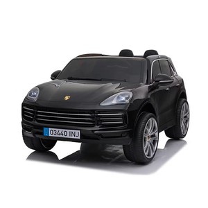 Con licenza <span class=keywords><strong>Porsche</strong></span> <span class=keywords><strong>Cayenne</strong></span> bambini in plastica 12V batteria <span class=keywords><strong>auto</strong></span> elettrica in <span class=keywords><strong>auto</strong></span> con porte MP3 per bambini veicolo elettrico - Product Image 1