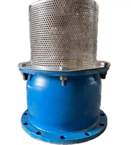 Vanne de refoulement d'eau industrielle et commerciale en acier au carbone à bride, à commande hydraulique manuelle, à piston composé, à bouton unique - Product Image 1