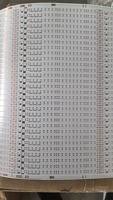 Carte de circuit imprimé flexible pour bande lumineuse LED 2835-240D-40R-9.2MM 220V, circuit imprimé personnalisé