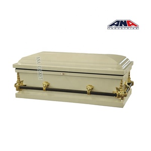 Niño funeral suministros <span class=keywords><strong>ANA</strong></span> 20 ga de acero azul paño cubierto bebé ataúd - Product Image 3