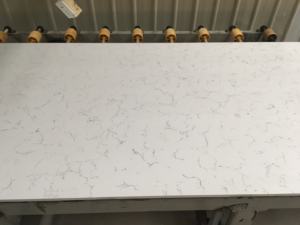 Losa de piedra de cuarzo Artificial de estilo mármol de estilo moderno encimera de cocina de diseño grande y Mesa - Product Image 2