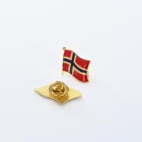 Badge en métal émaillé souple personnalisé, plaqué or, épinglette de revers avec drapeau pour événements nationaux et souvenirs culturels