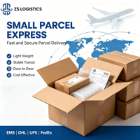 ZS LOGISTICS Votre partenaire agréé DHL FedEx UPS, service de ramassage aérien 1688 à faible coût, livraison express mondiale porte-à-porte sans obstacle