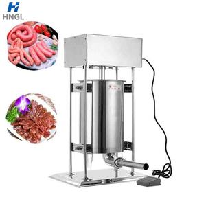 Machine à saucisses électrique automatique chinoise, machine à pousser les saucisses, machine à farcir, farceur à saucisses électrique - Product Image 3
