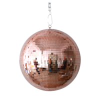 Silberne Spiegel-Discokugel, Große Hängende Glaskugel 12" 19.7" 24" 31.5" für die Bühne