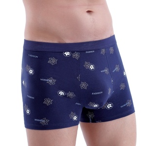 Calzoncillos bóxer de algodón para hombre, ropa interior transpirable, cómoda - Product Image 2