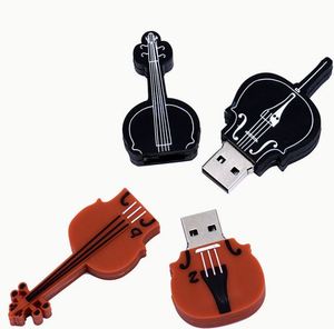 Clé USB en silicone souple PVC, style dessin animé musical, 4 Go, 16 Go, 32 Go, 128 Go, mignonne, nouveauté, cadeau promotionnel d'usine, clé mémoire - Product Image 3