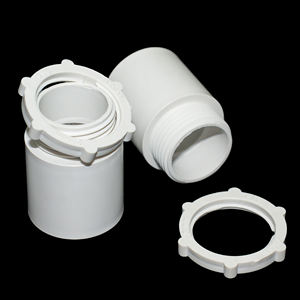 Connecteurs mâles rigides en PVC avec d'excellentes performances ignifuges pour le câblage électrique - Product Image 5