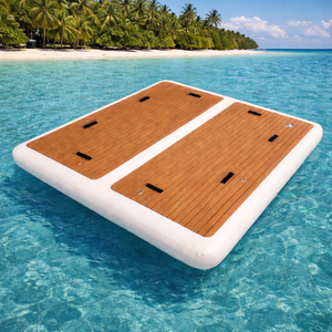 Fabrika çıkışlı Drop Stitch şişme iskele, jet ski, yat, yüzme platformu ve dış mekan kullanımı için hızlı şişirme. - Product Image 1