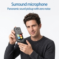 Lecteur MP3 numérique professionnel K9 personnalisé à réduction de bruit, écran couleur haute définition, enregistrement vocal, WAV USB 2.0