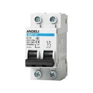 ANDELI mcb <span class=keywords><strong>DZ47</strong></span>-<span class=keywords><strong>63</strong></span> Американская классификация проводов 2р миниатюрный автоматический выключатель 16 ампер - Product Image 1