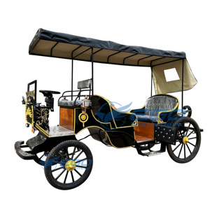 Calèche de tourisme électrique à quatre roues, calèche de mariage romantique de luxe, nouvelle calèche, prix de gros, en vente - Product Image 2