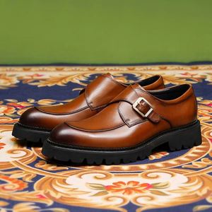 Chaussures en cuir décontractées pour hommes, résistantes à l'usure, légères, respirantes, de haute qualité - Product Image 5