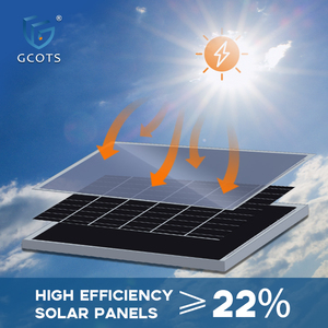 GCOTS 3.2V 40W 50W 60W Waterproof IP65 Rating Solar <b>Lights</b> Outdoor <b>With</b> <b>Sensor</b> for GardenAluminum Street <b>Light</b> Powered SL-CH Spl - Product Image 3