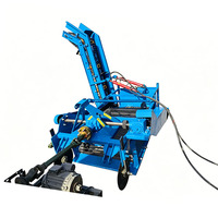 Récolteuse de carottes automatique à haute efficacité 0,8-1,8 m Récolteuse agricole de carottes, patates douces et oignons