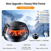 Diffuseur de parfum intelligent pour voiture, design volcan, logo personnalisé, liquide premium, aromathérapie, parfum pour voiture