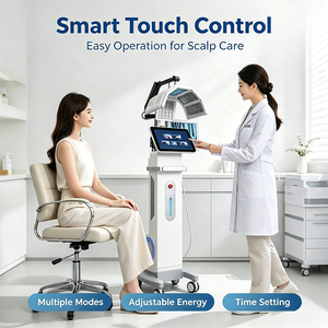 Máquina Profesional 5 en 1 de Terapia de Luz Roja de 650nm con Láser de Diodo para el Crecimiento del Cabello y Anti-Caída - Product Image 4
