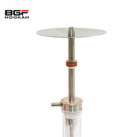 Vente en gros Design unique de haute qualité Orange Chaos Hookah Shisha Ensemble de fumeurs Shisha en acier inoxydable