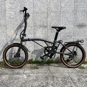 铬钼钢轻质高品质 Pamila Q1 36V 7Ah 250W 80km 25km/h 液压刹车 20 英寸迷你三折电动折叠自行车 - Product Image 5