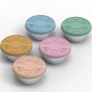 Contenedor de Silicona Multifuncional Reutilizable para Niños, Mini Tazón para Salsas, Contenedor Hermético para Aderezos de Ensalada - Product Image 2