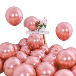 Ballon chromé SHENGCHENG en gros d'usine, 12 pouces, 2,8 g, en latex brillant métallisé, pour fête, cadeau, jouet, décoration festive individuelle - Product Image 1