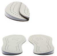 Sol Kulit Ortopedi untuk Mengatasi Pes Planus dan In-Toeing/Out-Toeing Unisex Grosir; Sol Utuh untuk Koreksi Kaki O