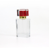 Flacon de parfum carré de luxe avec bouchon et étiquette personnalisés 30ml 50ml 100ml Vaporisateur de parfum Premium Édition Collector Premium Vaporisateur de parfum