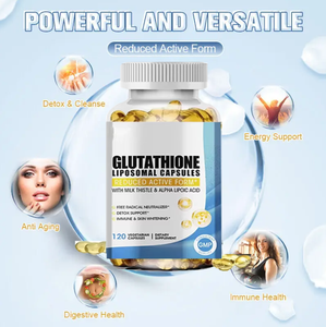 Ausreson OEM blanqueamiento de la piel L-glutatión cápsulas blandas reducidas cuidado de la piel salud vitamina C L-glutatión cápsulas blandas - Product Image 3