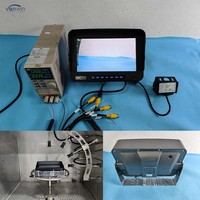 Moniteur d'affichage divisé étanche AHD 1080P 10.1 pouces 6 canaux MDVR télécommande fonctions RVB pour l'utilisation du véhicule
